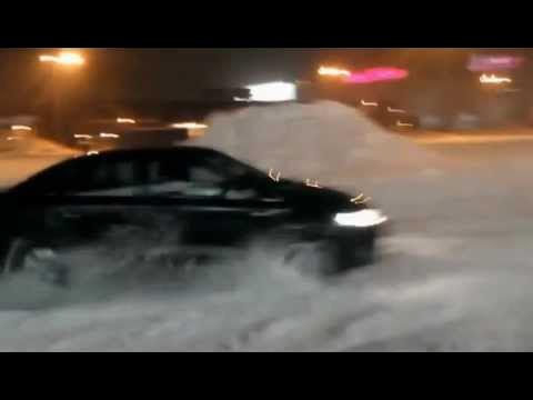 Поло седан дрифт зима
