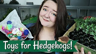 Toys for Hedgehogs!