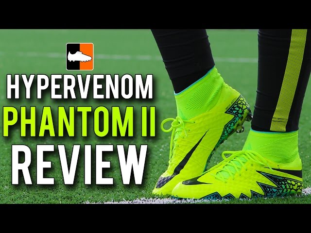 Hypervenom Phantom 2 New Upper Review | Nike Volt Yellow Football Boots -  YouTube