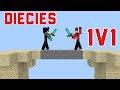 I 1v1ed diecies in minecraft