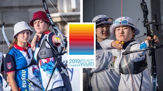 Russia v Korea – recurve cadet women team gold | World Archery Youth Championships 2019
