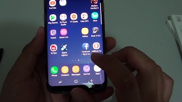 Samsung Galaxy S8: How to Enable / Disable Internet App Quick Menu