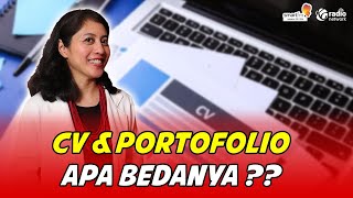 Apa Perbedaan CV dan Portofolio ? | Smart Career Podcast