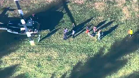 Cameras capture incredible rescue of missing hik