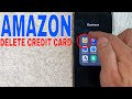 ✅  How To Delete Credit Card From Amazon Account 🔴