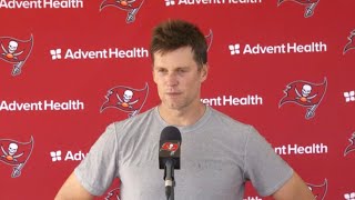 Tom Brady Talks Finding His Voice in Tampa | Press Conference