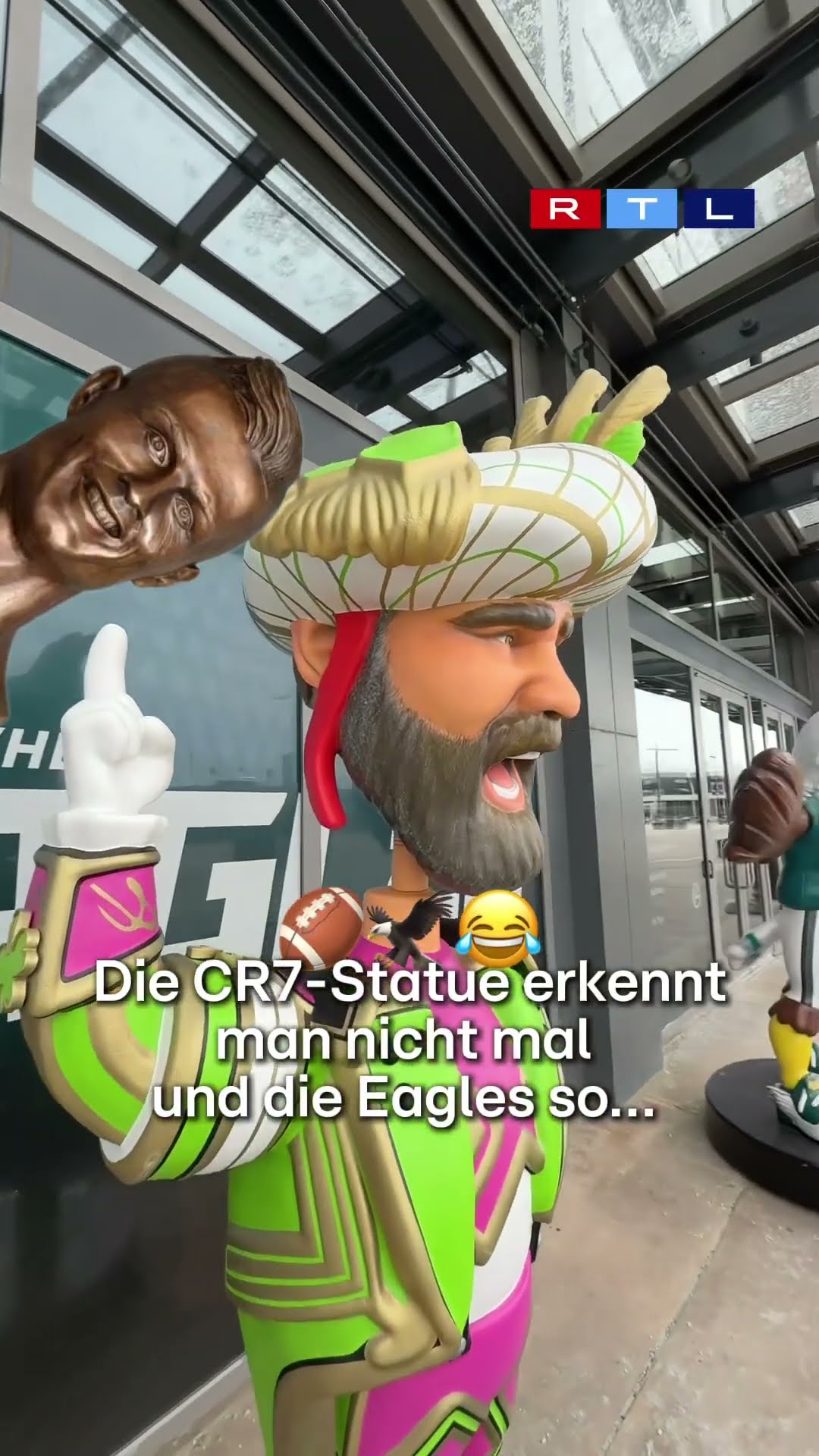 Jason Kelce Figur zu accurate ??