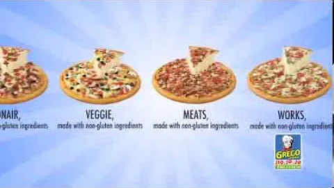 Greco Pizza Introduces Gluten Free Crust