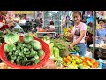 Beside Market Show / Eggplant With Beef Cooking / Prepare By Countryside Life TV