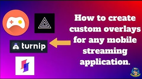 How to Make FREE Animated Overlay For Turnip Live | Full Tutorial on Mobile #mobilegame #turnip