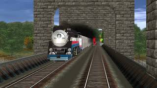 Trainz 2006 Widescreen Test Featuring The American Freedom Train 4449