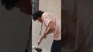 After almost 3 years, snake rescue with my son, Mandar, who payed us a surprise visit from England.