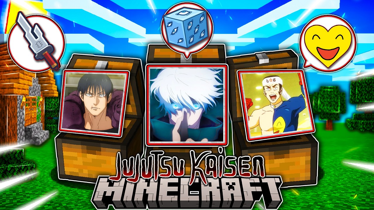 МЫ СРАЖАЛИСЬ ВЫБИРАЯ ПЕРСОНАЖЕЙ ПО ПРОКЛЯТОЙ ТЕХНИКЕ В МАГИЧЕСКОЙ БИТВЕ В МАЙНКРАФТ!