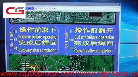 GPRO read Porsche BCM 2M25J