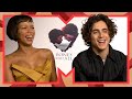 “People Are Gonna Think We’re Nuts” Timothée Chalamet &amp; Taylor Russell On Bones And All | MTV Movies