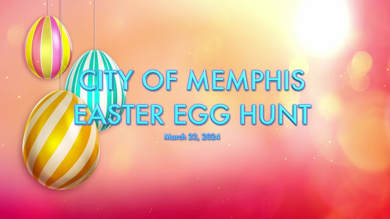 CITY OF MEMPHIS EASTER EGG HUNT (03-23-2024) - YouTube