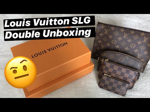 Louis Vuitton Porte Cartes Double Unboxing, SLG