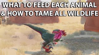 How To Tame Animals & What To Feed Wildlife - Fortnite Save The World