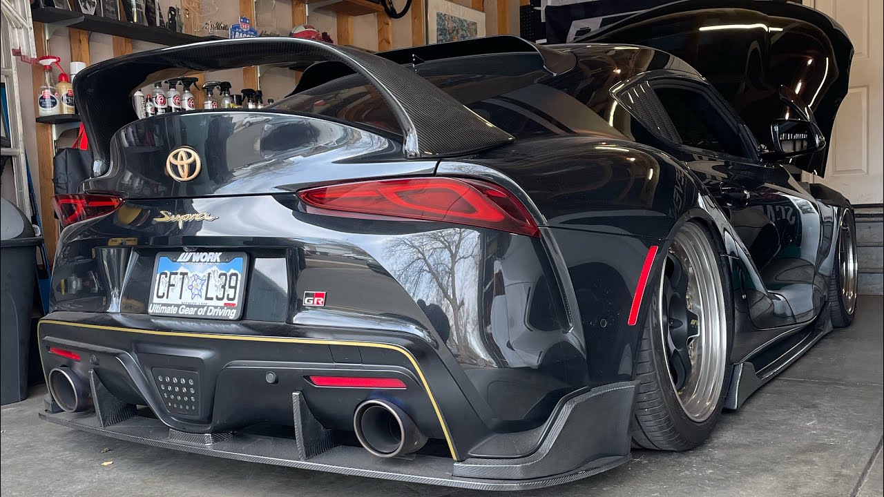 How to bag your MK5 Toyota Supra