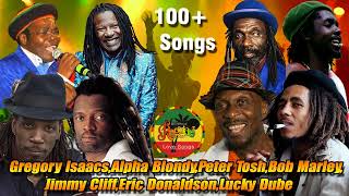 Gregory Isaacs,Alpha Blondy,Peter Tosh,Bob Marley,Jimmy Cliff,Eric Donaldson,Lucky Dube - 100+ Songs