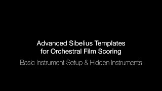 1. Basic Instrument Setup and Hidden Instruments