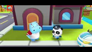Panda Policeman Patrol Team | Super Rescue Team | Monster Police Car | BabyBus