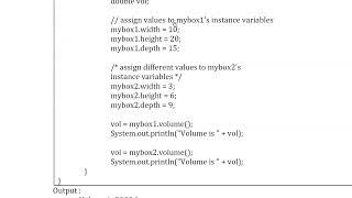 Classes and Objects