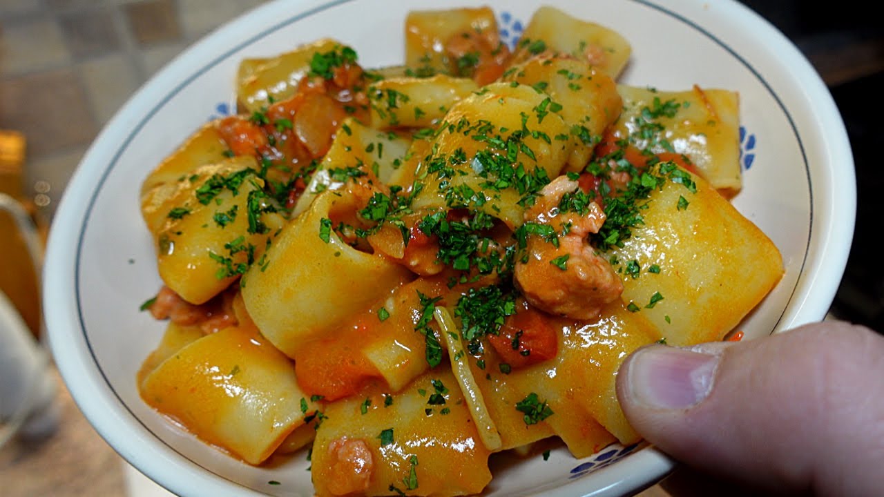 🇮🇹 Mezzi Paccheri alla Che to dico a Fa' , Li devi solo provà  😎