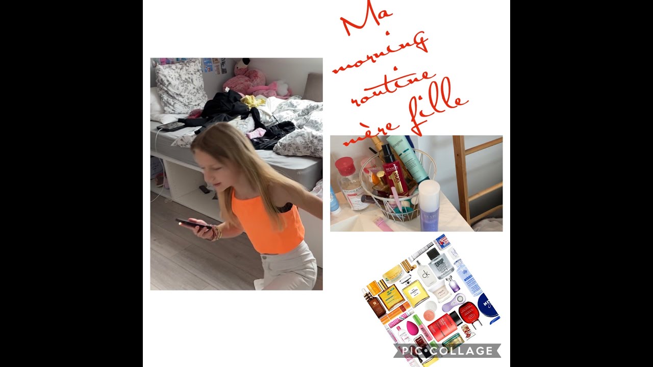 ma morning routine mère/fille