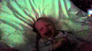 Colton Tickled By Daddy