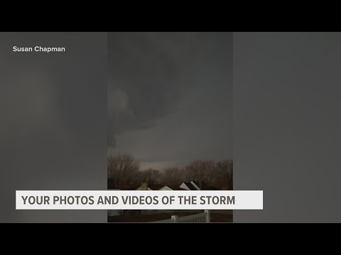 News 8 Viewers Capture Severe Weather Moving Through Western Illinois Tuesday Night