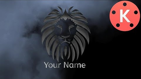 How to create a DARK LOGO ANIMATION in Kinemaster | KineMaster Tutorials | By Gautam sharma