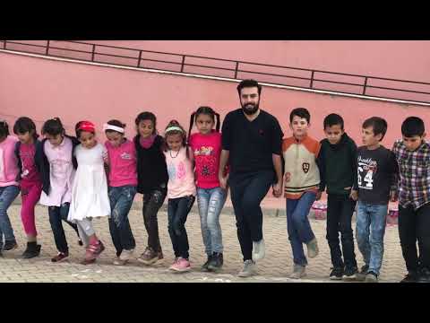 Mardin Gökçe İlkokulu Halay Halk Oyunları 23 Nisan Prova