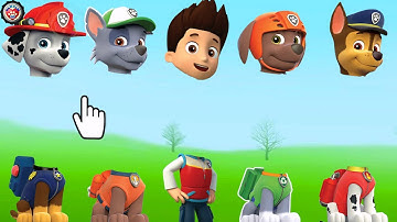 PAW Patrol | Match The Head #1 | Video For Kids | FHD