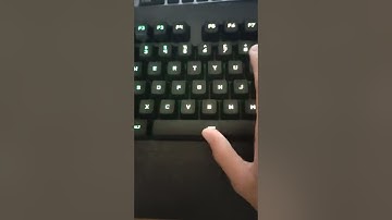 Logitech g213 keybaord test (asmr)