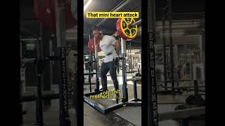 Almost had a heart attack in the #gym #shorts #viral #subscribe #youtube #trending