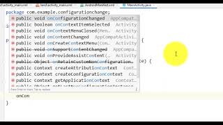 Mobile Application Development | 25 - Configuration Change | The Ingenuity Lab