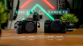 SONY A7IV VS CANON R5 | Why I'm Leaving CANON for SONY #sonya7iv
