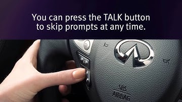 2014 Infiniti QX70 - Bluetooth® Hands-free Phone System with Navigation - Operating Tips