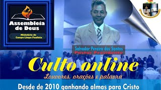 CULTO ONLINE COM A DIREÇÃO DO DP. MOCIDADE - DIA 10/05/2020