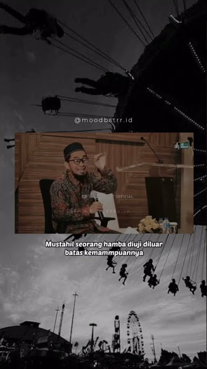 Hadapi Ujian Allah SWT dengan sabar. Jangan mengeluh l Ustadz Adi Hidayat