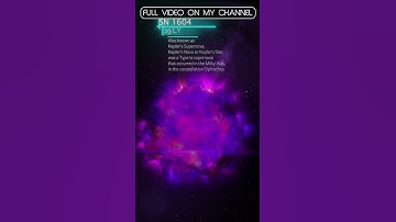 SN 1604 nebula rendered in Blender #universe #3drender #space #nebula #blenderart #3dart #eevee