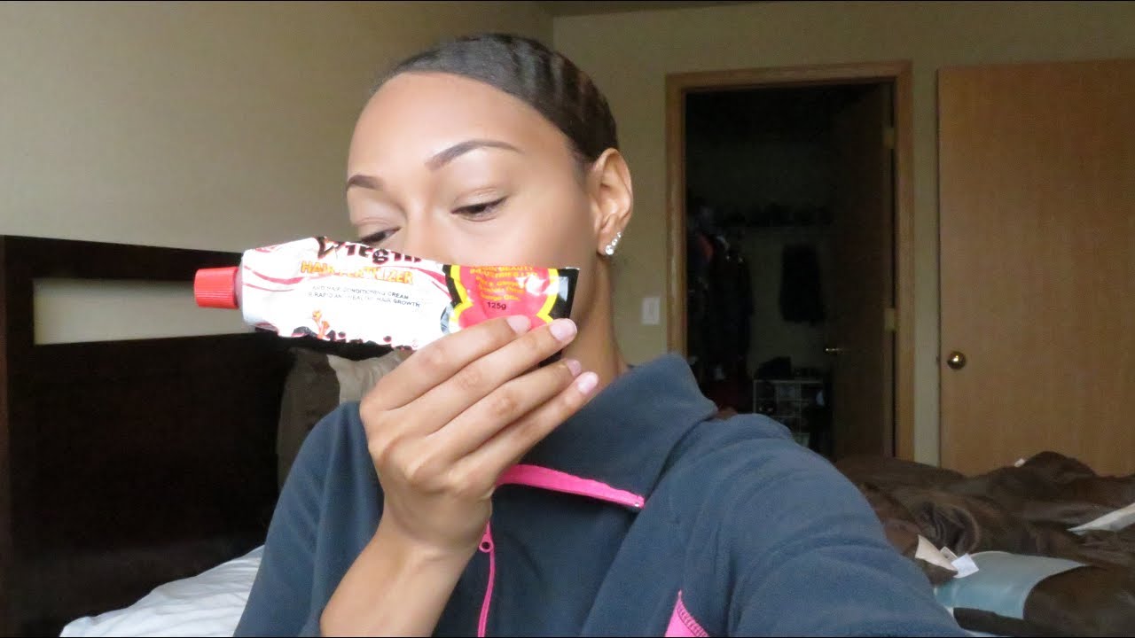 RESULTS IN 5 DAYS VIRGIN HAIR FERTILIZER PT 2 MERAKI HAIR GROWTH OIL Breanna Nicole YouTube