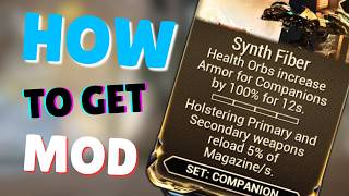 How to get Synth Fiber in Warframe
