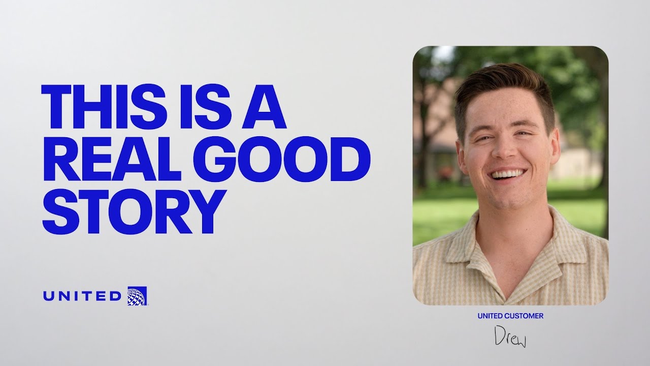 United — Real Good Stories: Drew’s Celebration