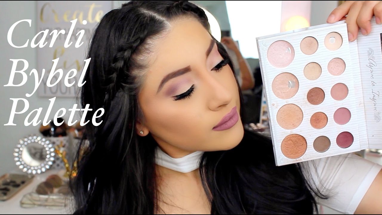 EASY EVERYDAY MAKEUP LOOK USING CARLI BYBEL PALETTE CELINA MENDOZA