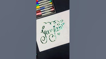 Gunjan #calligraphy #art #letter #style #love #name #trending #shorts #style #video #magic #gunjan