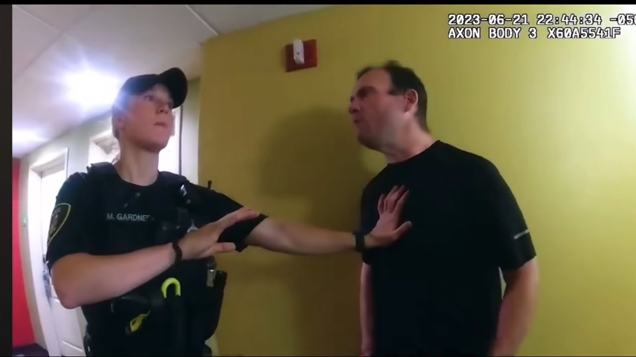 Drunk man arrested after doing the unthinkable in front of cops - YouTube