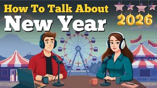 How to Talk About New Year in English | English Conversation Practice