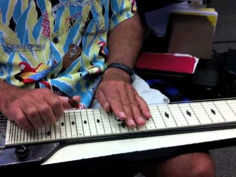 Akaka Falls Hawaiian Steel Guitar Tablature Lesson